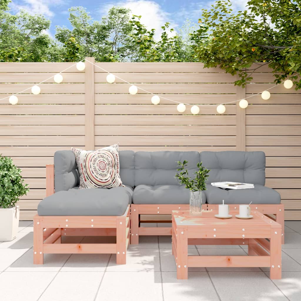 Meble ogrodowe vidaXL Drewno lite Douglas Modułowy design Wygodne