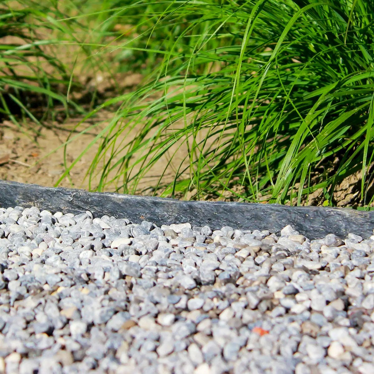 Bordure de jardin flexible 14 cm × 25 m – PVC recyclé – Finition nette imitation beton - 5