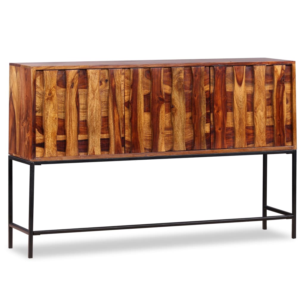 Maison Exclusive - Credenza in Legno Massello di Acacia 120x30x80 cm - 2