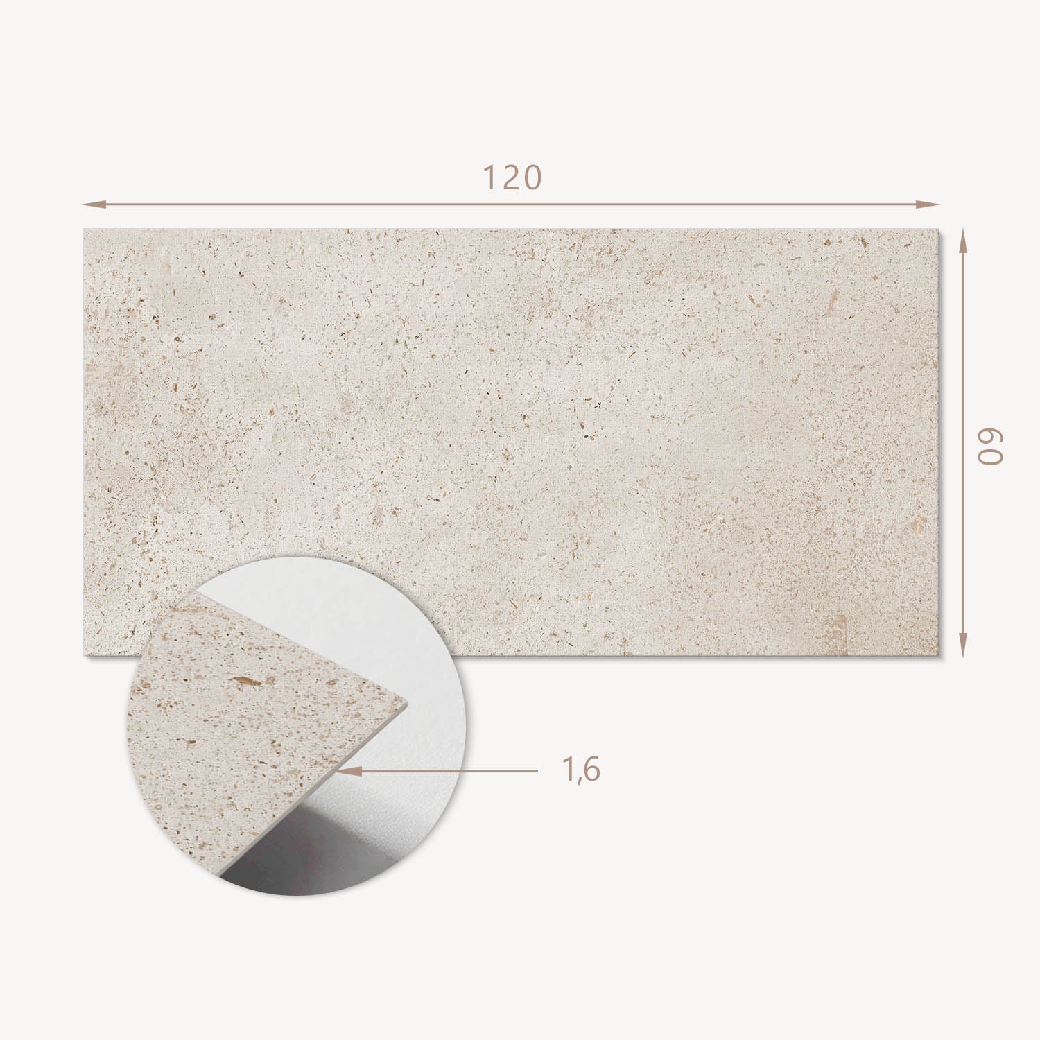 Paneles murales vinílicos autoadhesivos efecto piedra, revestimiento textura mineral, 120x60 cm, 1 piezas - 6