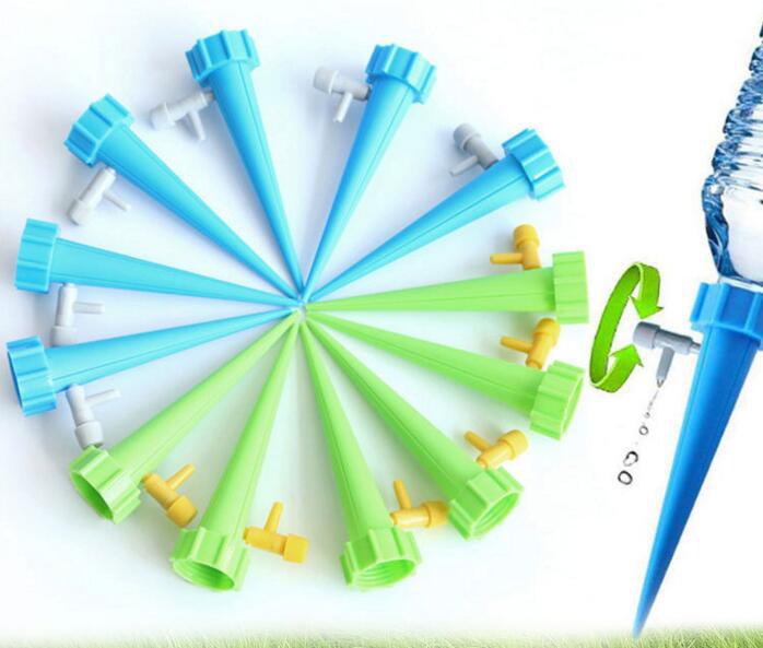 12pcs Goutte à Goutte Bouteille Irrigation Goutte à Goutte Bouteille Arroseur Automatique Plantes Arrosage Goutte a Goutte avec Vannes - 5
