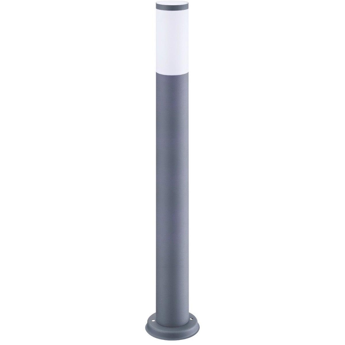 Lampa ogrodowa stojąca Oslo szara 1xE27x10W IP44 wym: 100 x 7,6 x 7,6 cm aluminium Polux