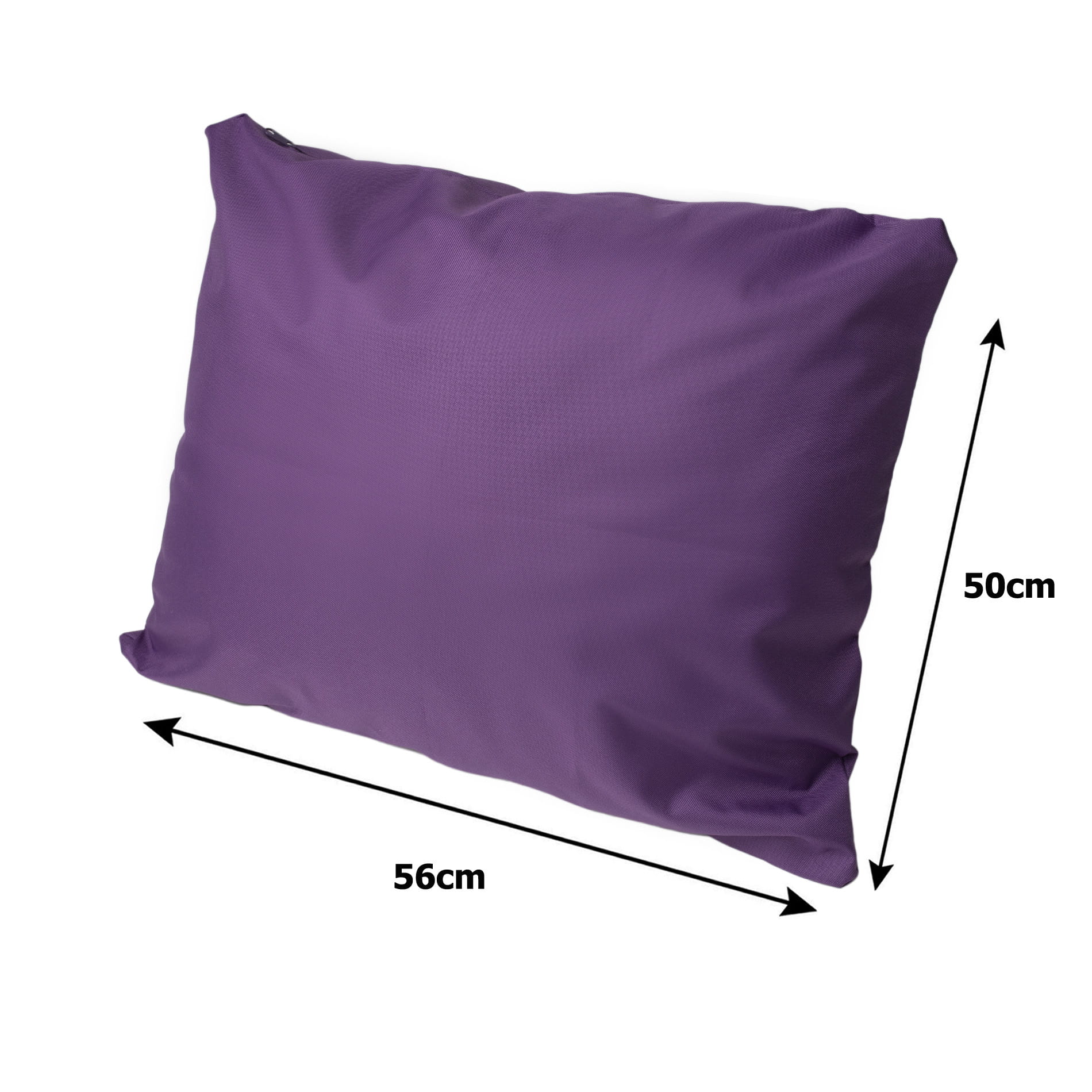 Coussins pour banc 150x50x7/3x50x56cm, coussins pour Banquette jardin Violet, Coussin extérieur/intérieur, Coussins 3places pour balancelle - 8