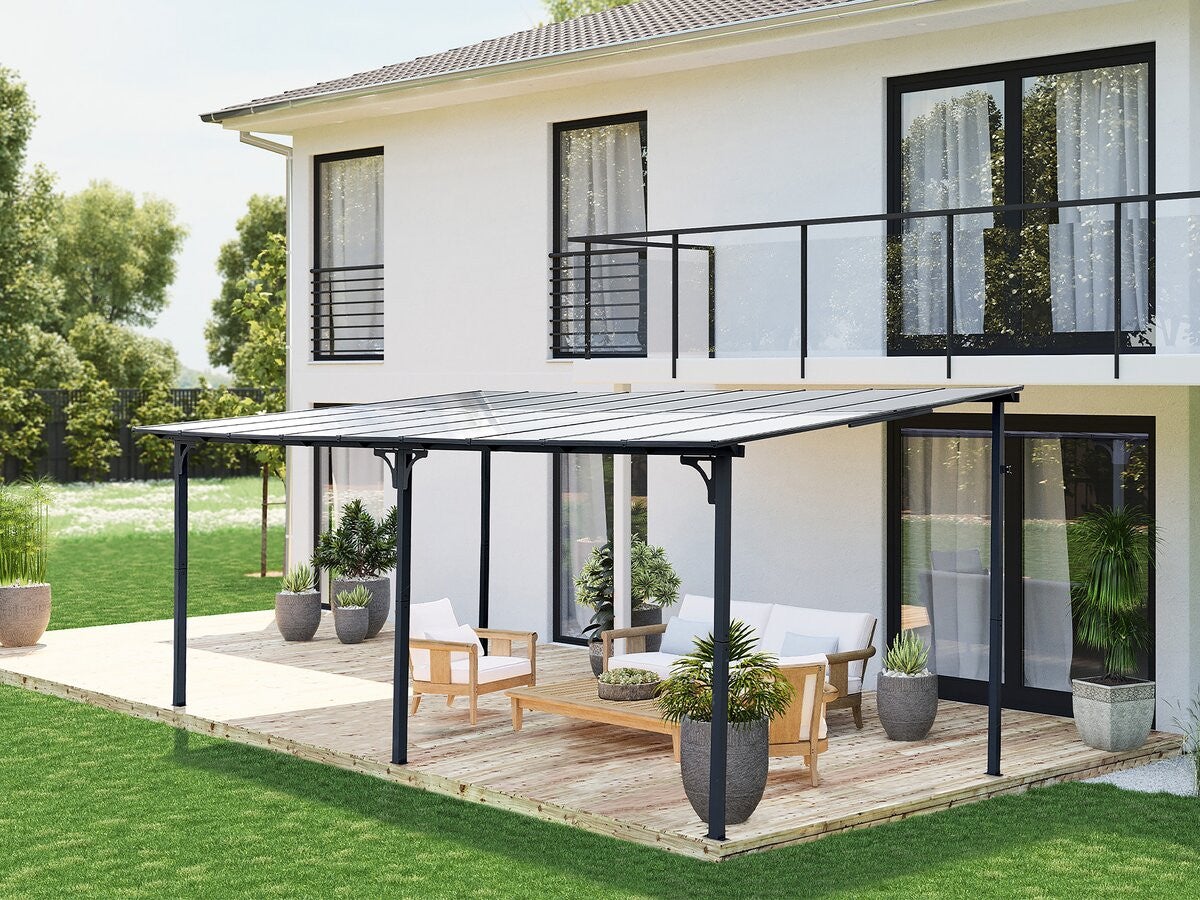 Pérgola adosada 