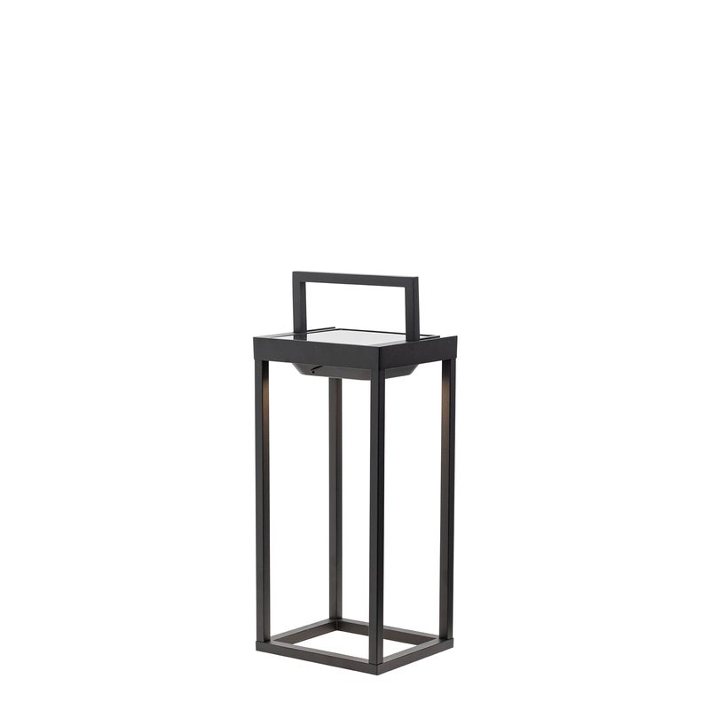 Zdjęcia - Naświetlacz LED / lampa zewnętrzna Zafferano Domowa lampa solarna z 2 diodami LED, 37,3 cm - 2 W, lampa ścienna i stołowa z baterią i czujnikiem zm
