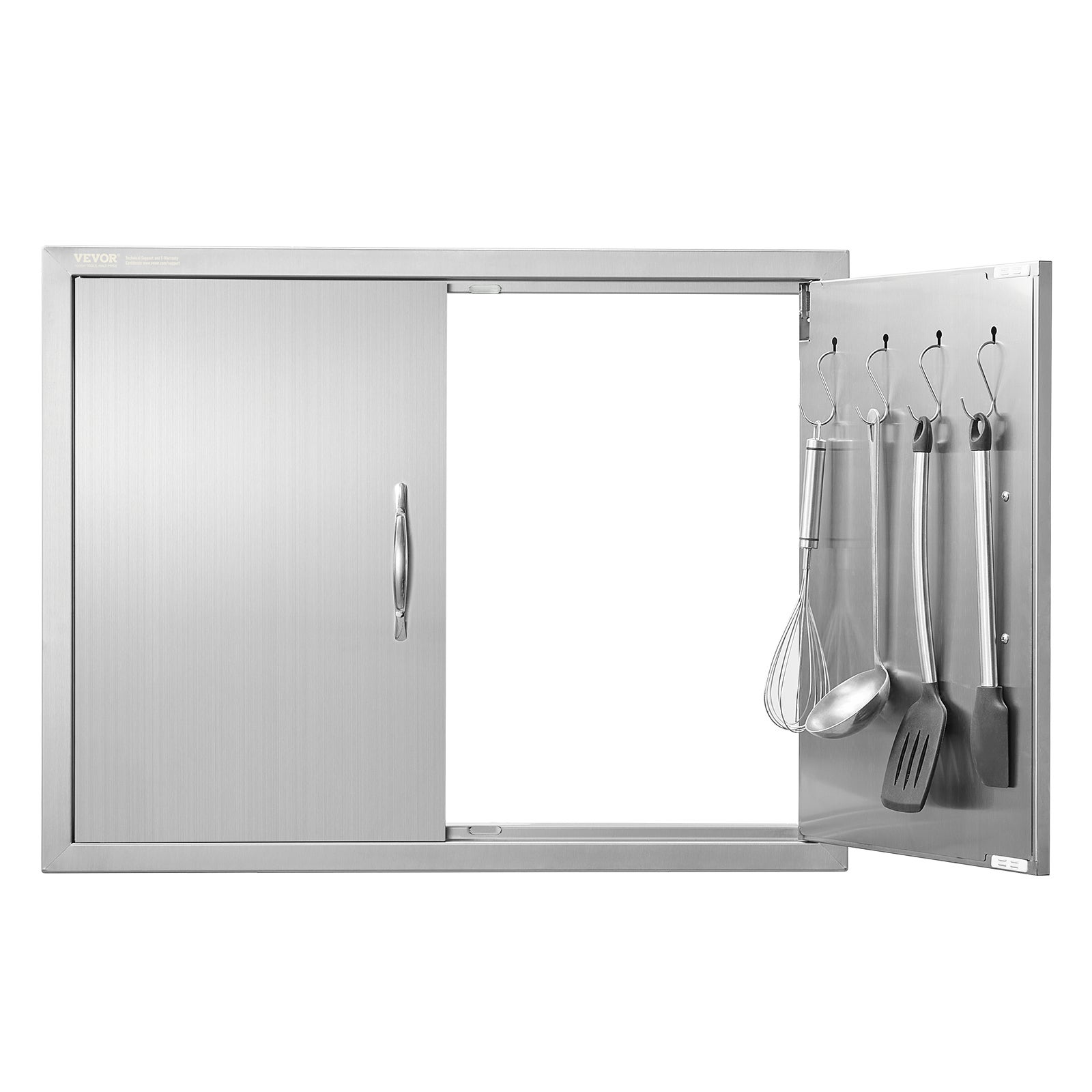 Porte articulée aluminium 625 x 250 mm - Casanova Life