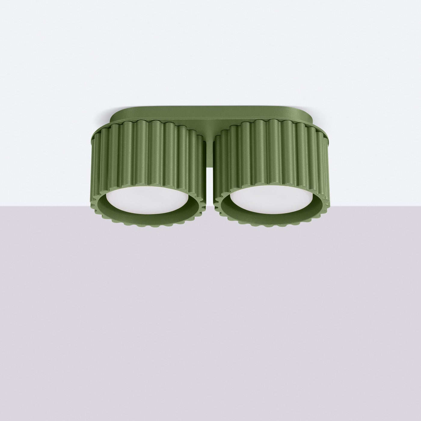 Reflektor sufitowy Spot AURA zielony 2xGX53x10W wym: 8 x 21 x 10 cm IP20 Sollux Lighting - 3