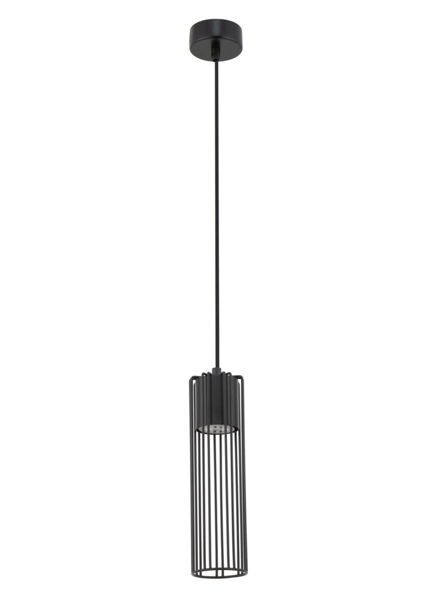 Lampa wisząca Fobia czarna 1xGU10x25W dekoracyjna wym: 80 x 8 x 8 cm metal SIGMA