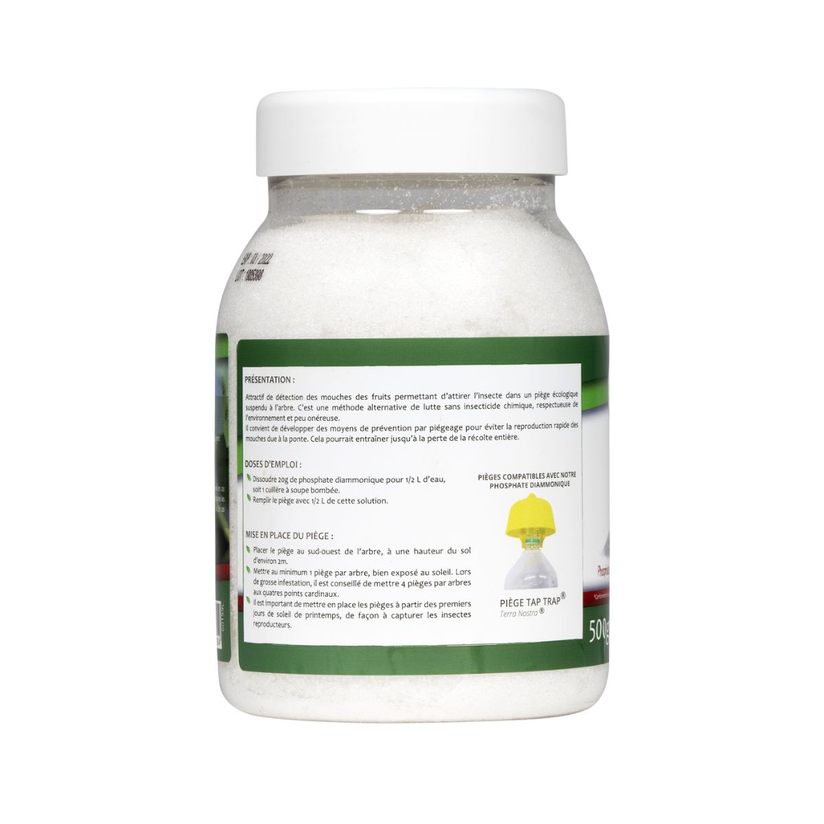 Phosphate diammonique - Anti Mouches des Fruits - 500g - 2