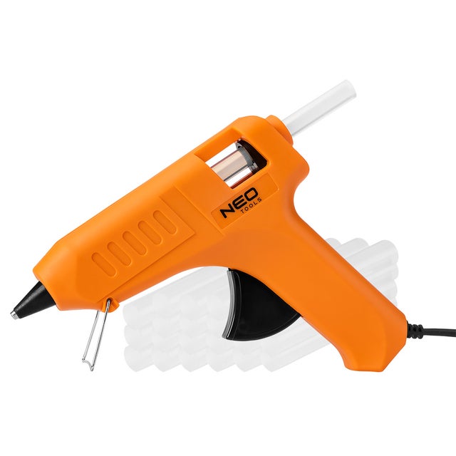 Pistolet klejowy 11 mm, 40W + 24 wkłady klejowe NEO TOOLS