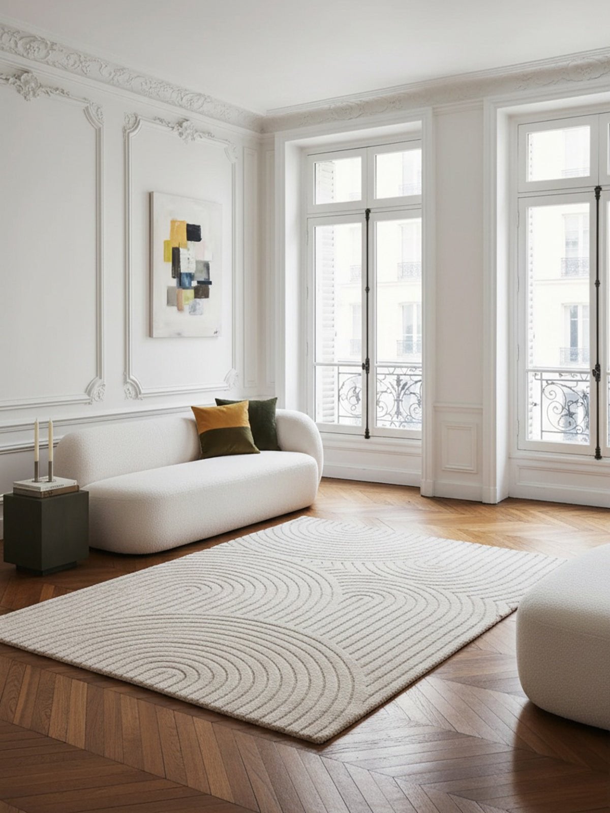 Tapis à relief doux et élégant GROOVE 200 x 290 cm - 2