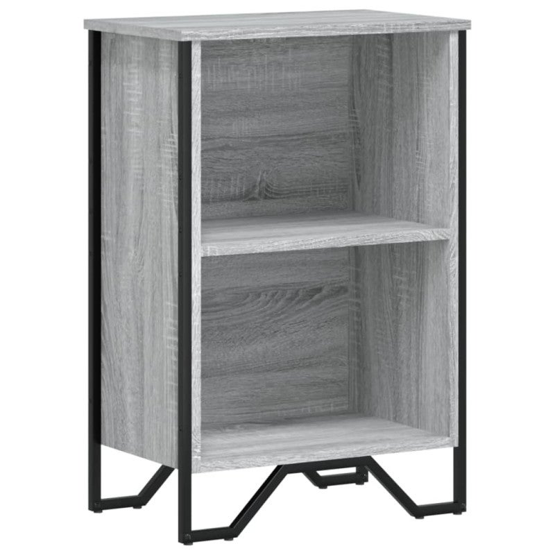 Bibliothèque sonoma gris 50x31x74,5 cm bois d ingénierie - 2