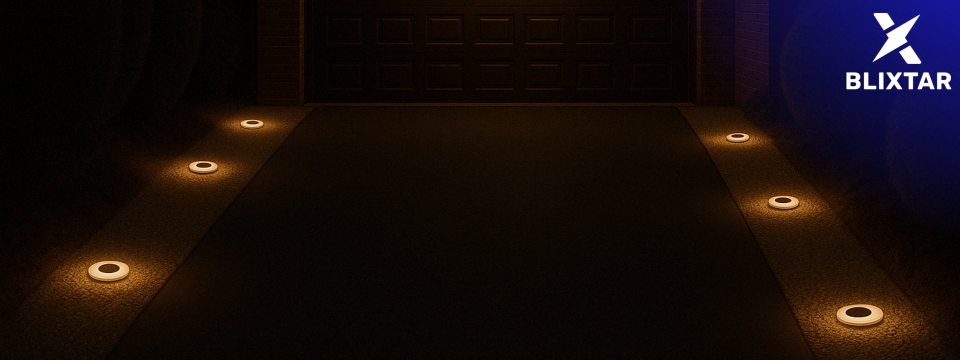 Zestaw 4x Gruntowa Lampka Solarna Ogrodowa Wbijana 14 LED, Najazdowa Wodoodporna - 2