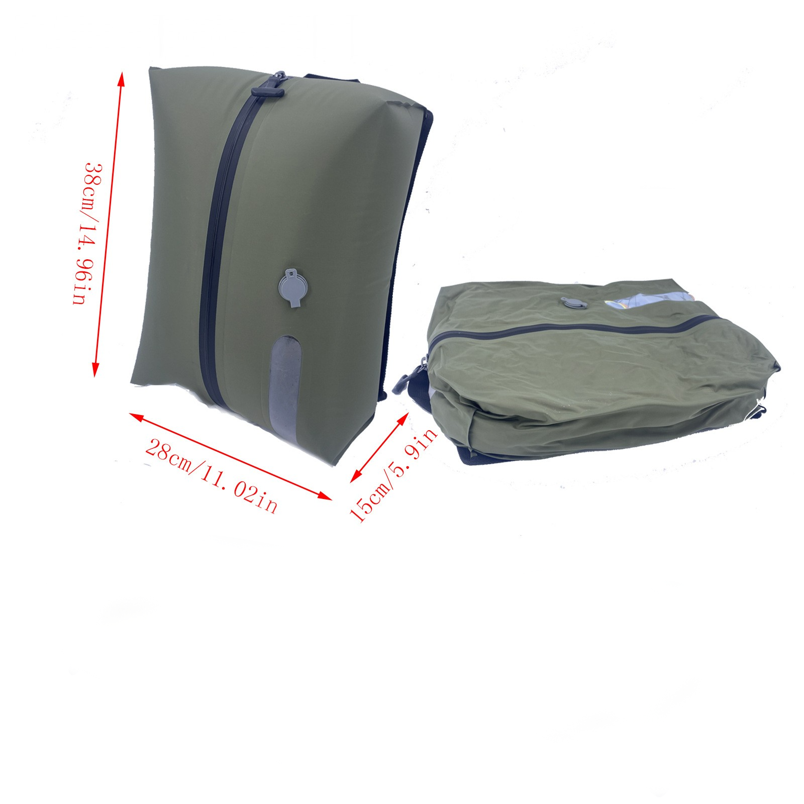 Sac De Compression Voyage 33L + Pompe Sans Fil – IP67 Étanche, Ultra Léger, Compression Jusqu’à 80% D’Espace Gagné