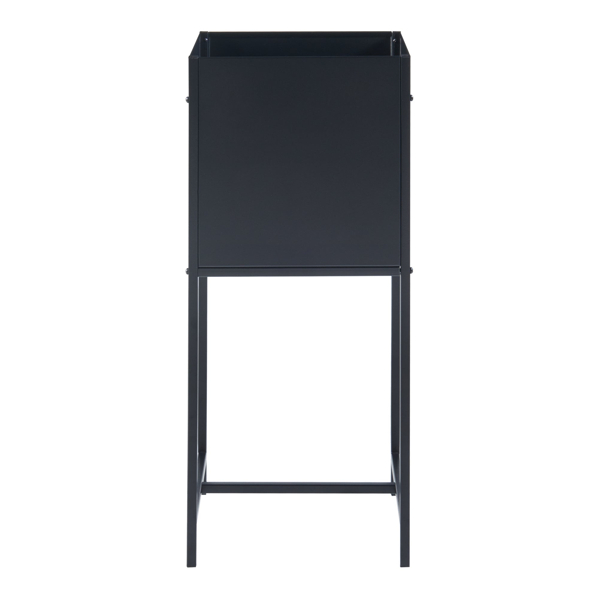 Support de plantes Porsgrunn avec bac à fleurs intégré métal 70 x 30 x 30 cm noir [en.casa] - 4
