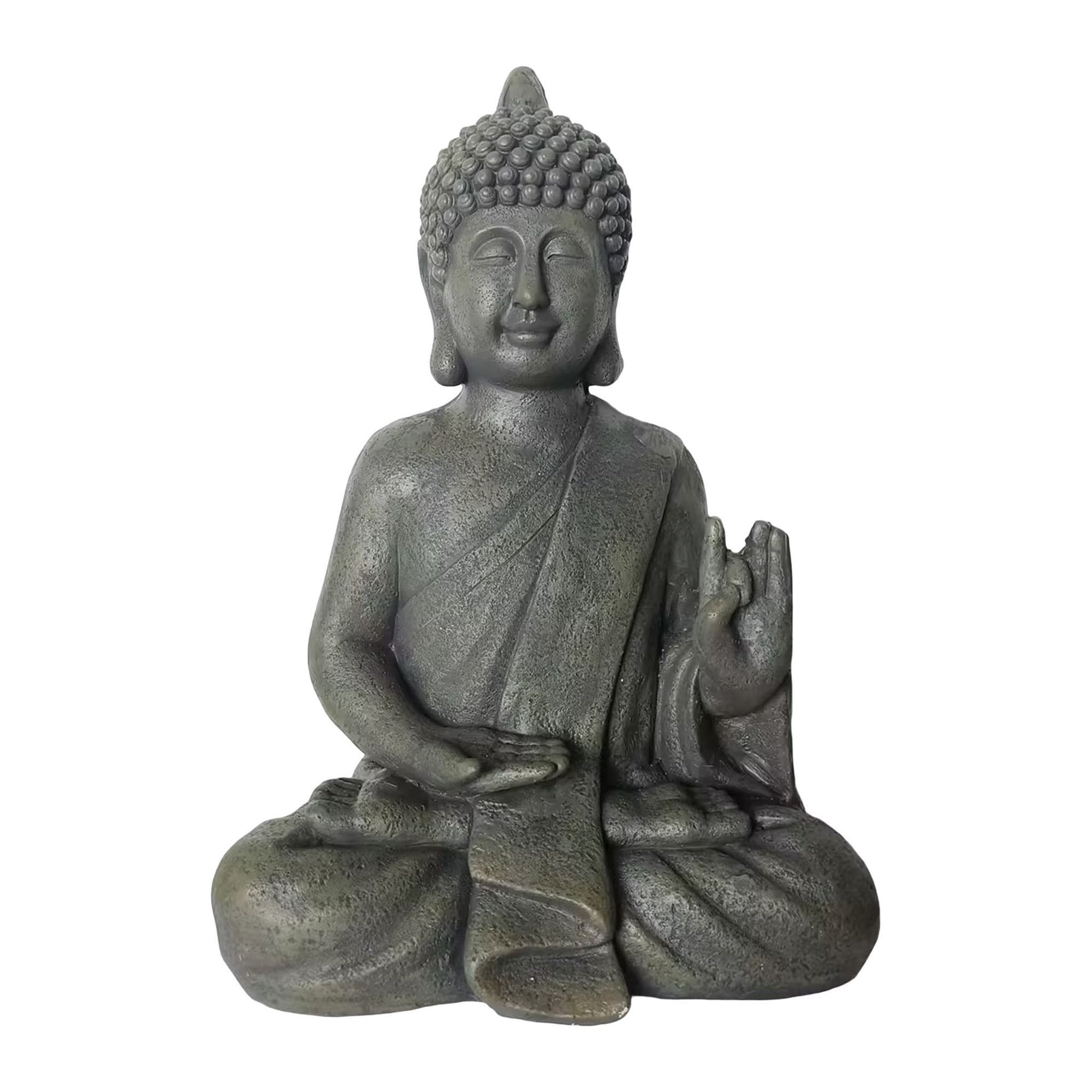 Statue de Bouddha 52 cm, résine polyuréthane résistante aux intempéries ...