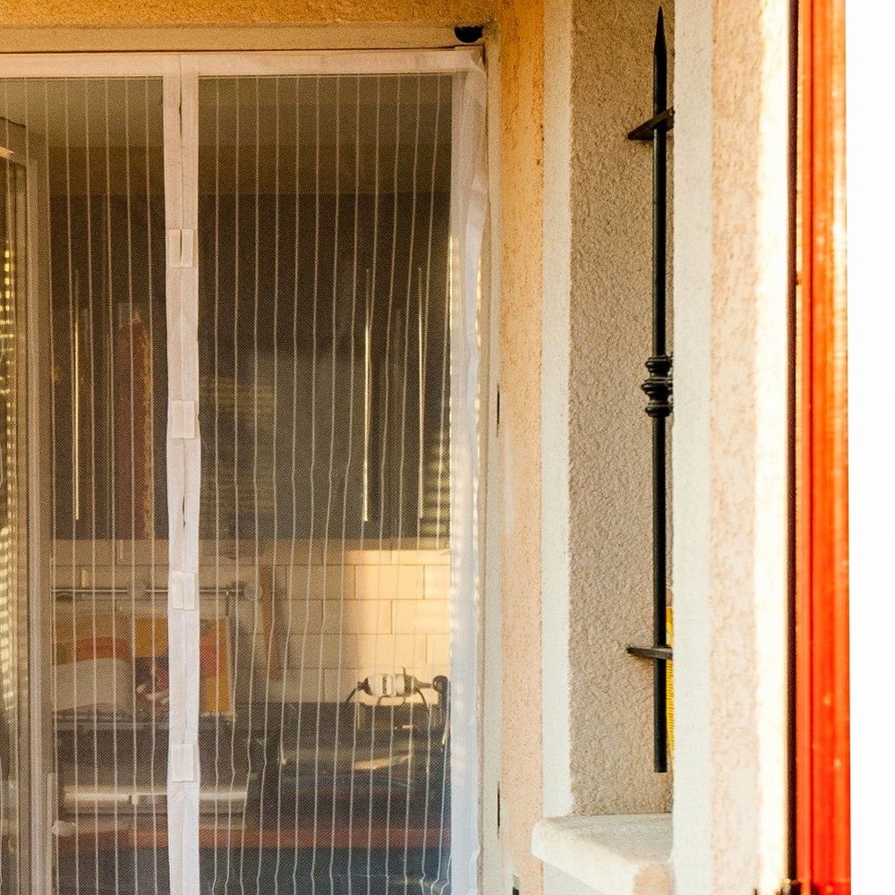 Moustiquaire porte magnétique WERKA PRO 215 x 100 cm blanche - 6