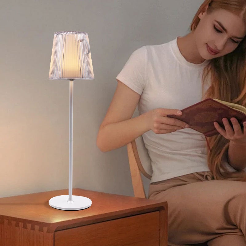 Moorle bezprzewodowa lampka biurkowa lampka biurkowa z możliwością ładowania dotykowa lampka biurkowa ze ściemniaczem lampka LED z gradientem RGB szt