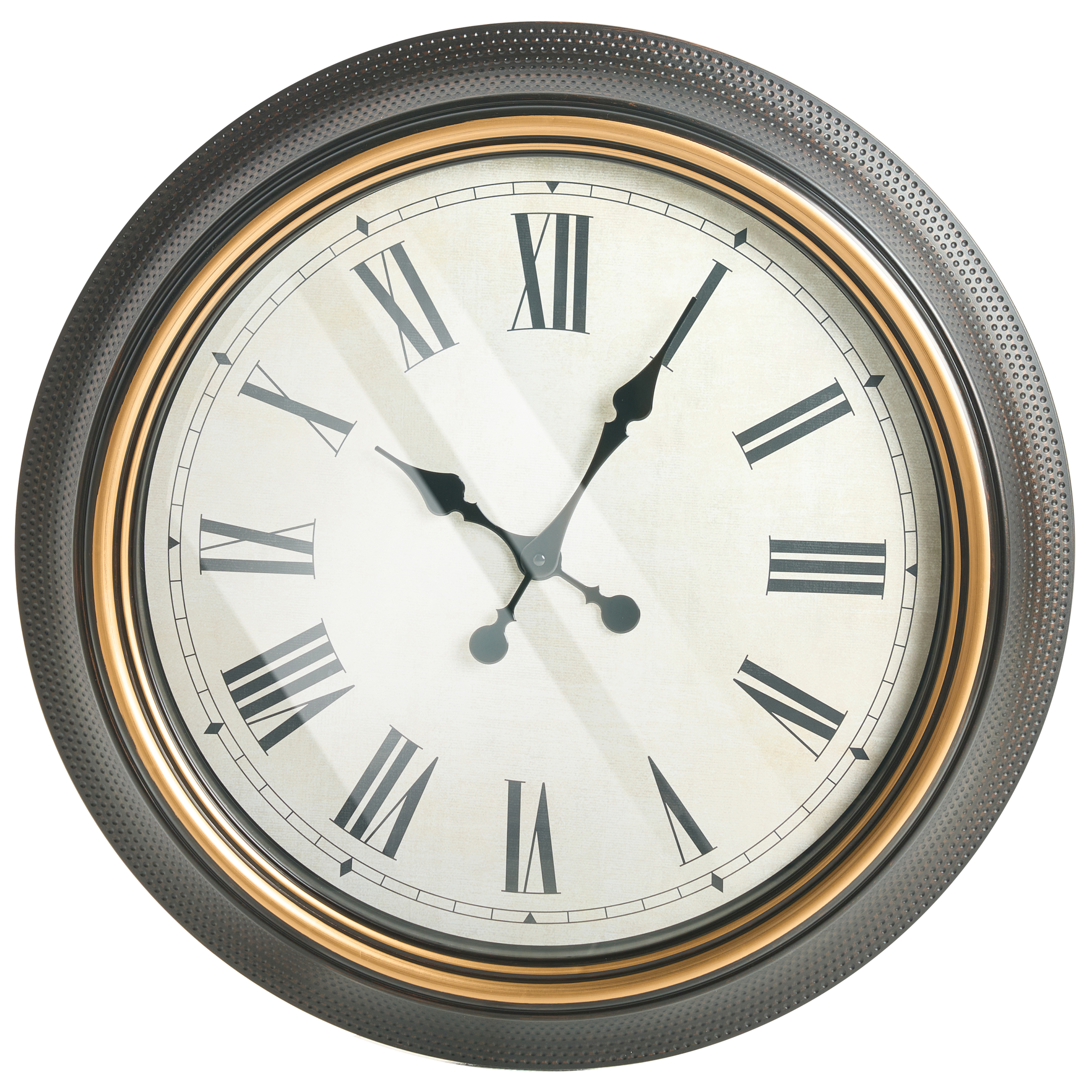 Beliani Reloj De Pared Villena 63 Cm Negro , Leroy Merlin