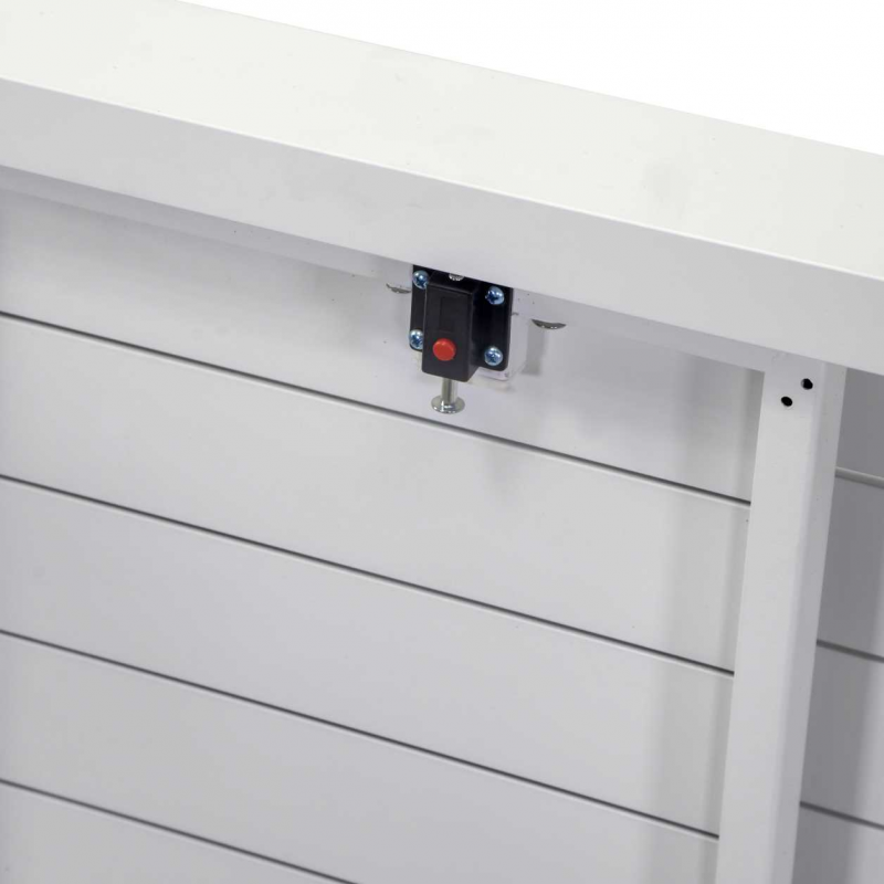 Table en aluminium Sullivan extensible anthracite 150x90x73 - 6