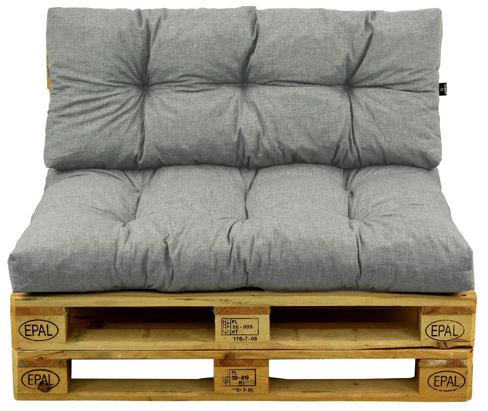 Poduszki na palety AMPO komplet szary 1 kpl.