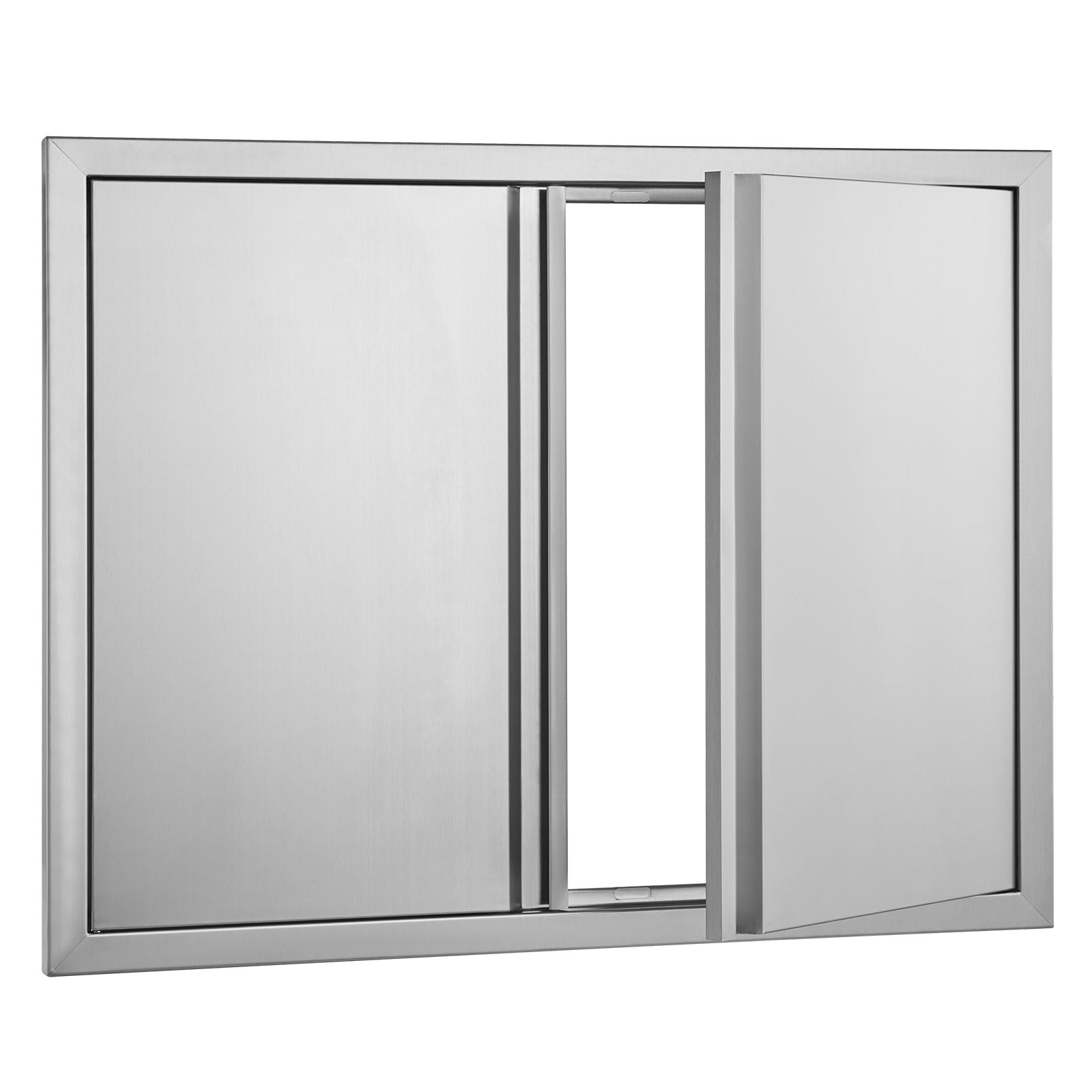 Porta Esterno da Cucina 71 x 48 cm, Doppia Accesso Porta Barbecue