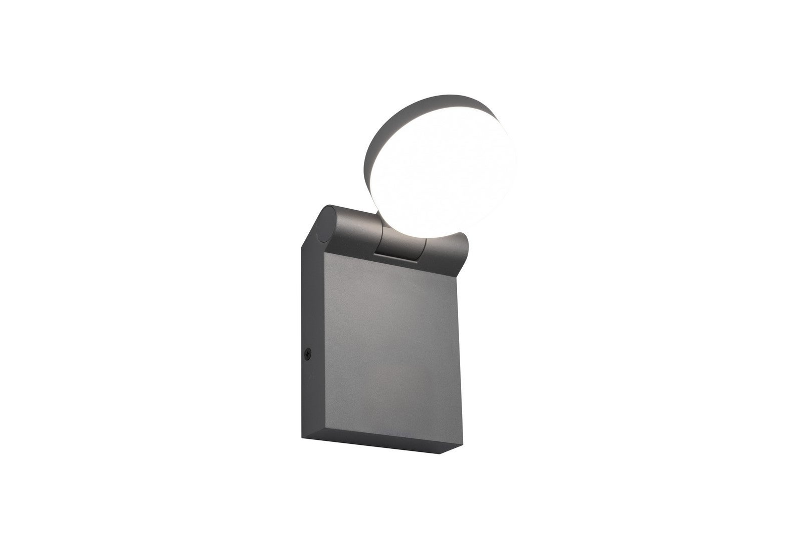 Kinkiet zewnętrzny LED ADOUR antracyt 10W Odcienie bieli 1000lm aluminium wym:17,5x10x10cm IP44 Trio