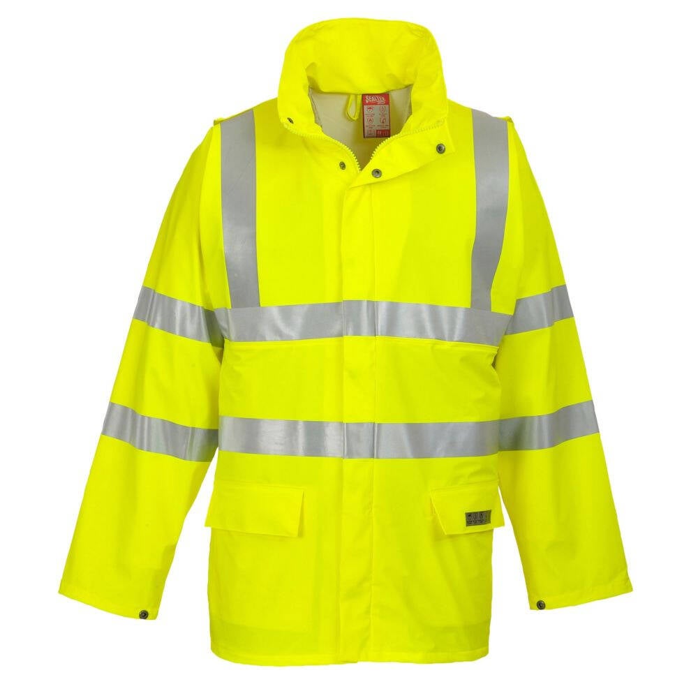 Portwest - Veste De Pluie Hi-Vis Bicolore Jaune/Noir
