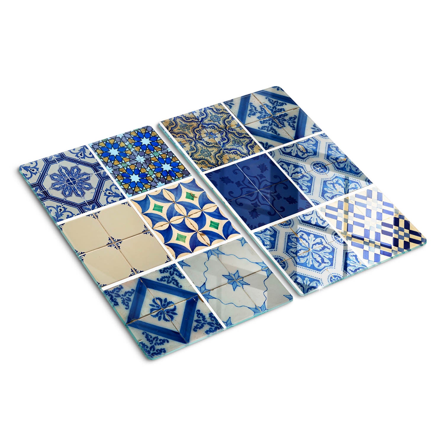 Planche De Cuisine En Verre Trempé Tulup 80x52 Cm – Motif Grains De Cannelle