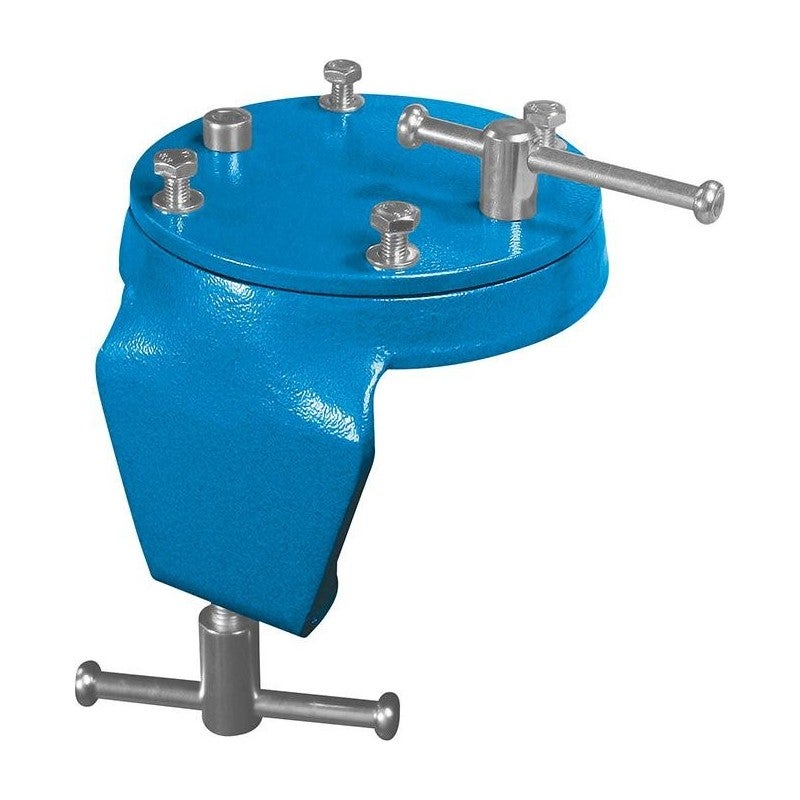 Disco girevole, morsetto girevole da tavolo 2 in 1, fissaggio flessibile, risparmia spazio e tempo, peso:10 kg, forza:10–60 mm adatto a morsa/Compac