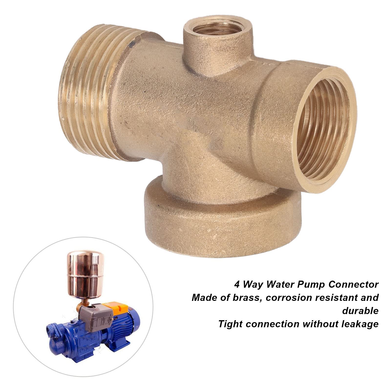 Adattatore Mpt A Barb Adattatore Idraulico 1 1/4 MPT X 1 Barb In