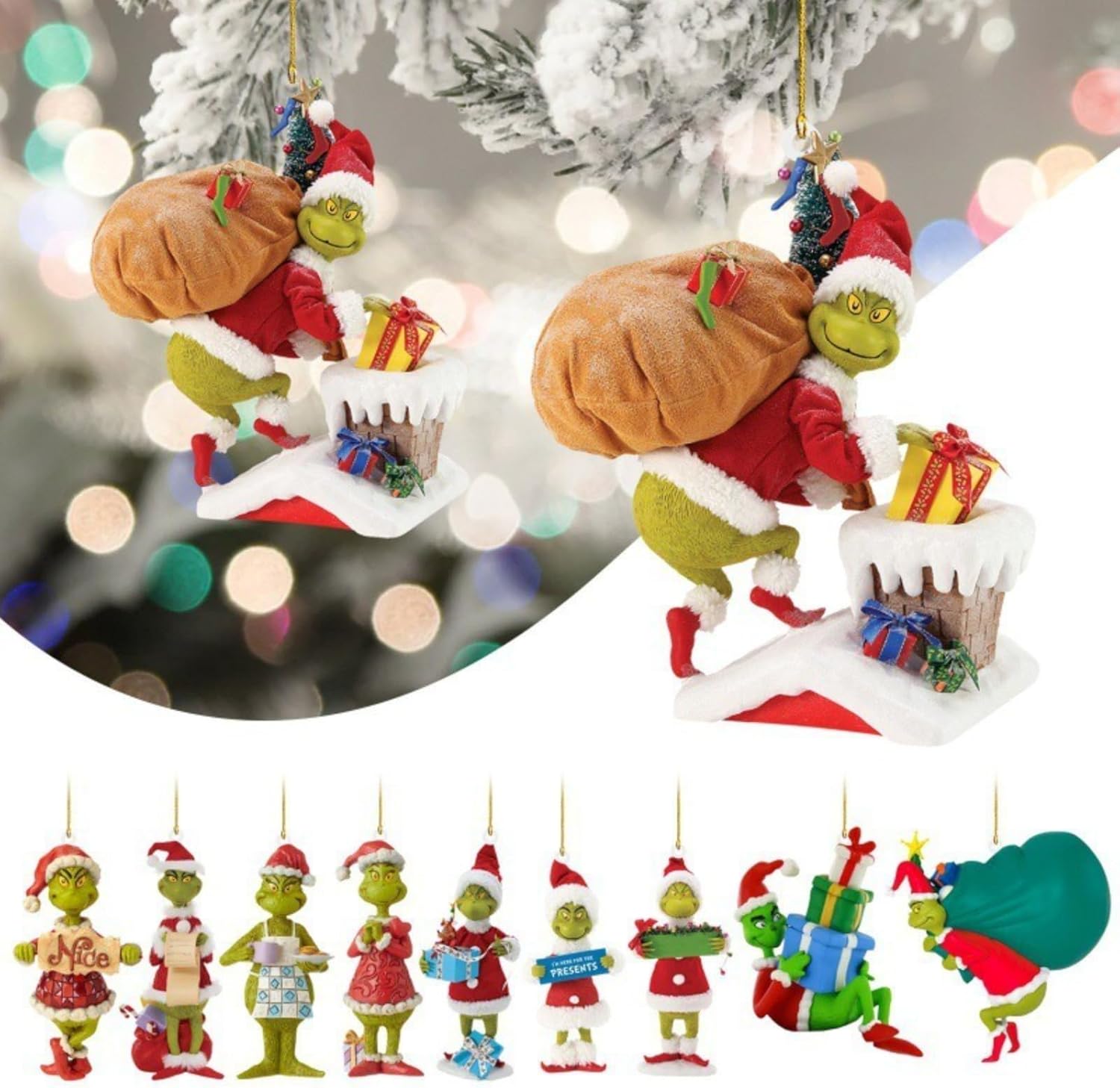 Aggiungi Fascino alle Tue Decorazioni Natalizie con le Opzioni Uniche di Grinch