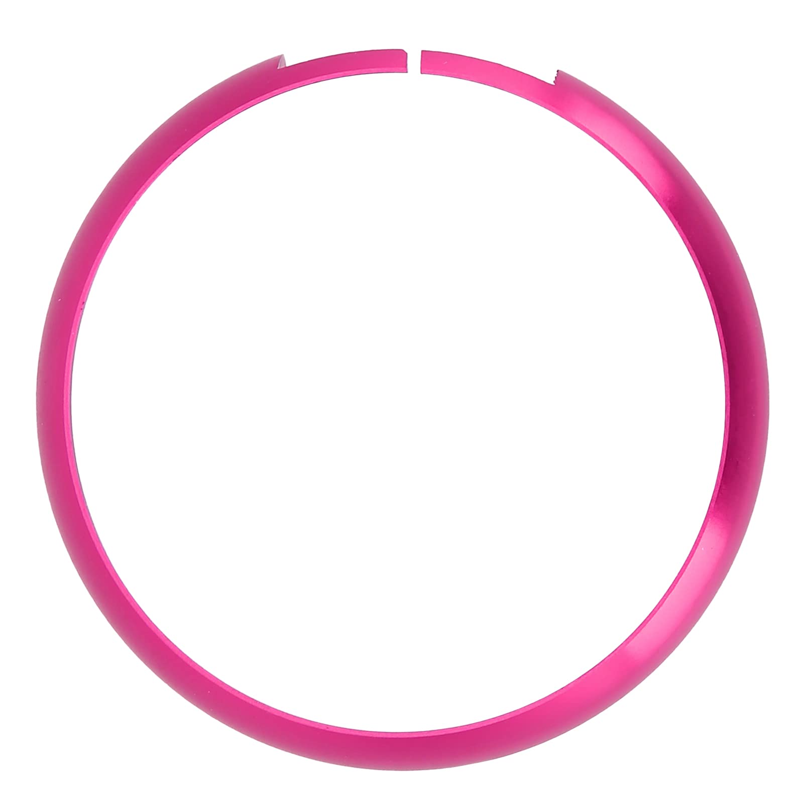 Anello di ricambio in lega di alluminio per portachiavi remoto MINI R55 R56 R57 R58 R59 R60 (rosso rosa) - 7