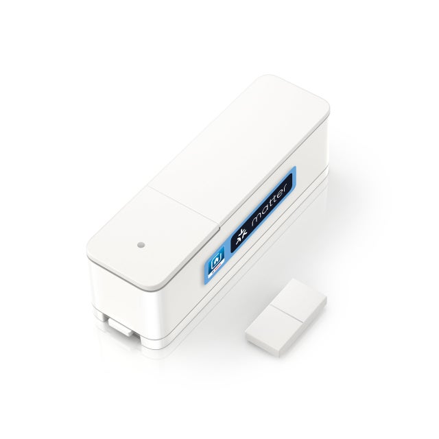 Bosch Smart Home contatto porte/finestre II [+M], sensore intelligente per riscaldamento ad alta efficienza,allarme antintrusione utilizzabile con sis