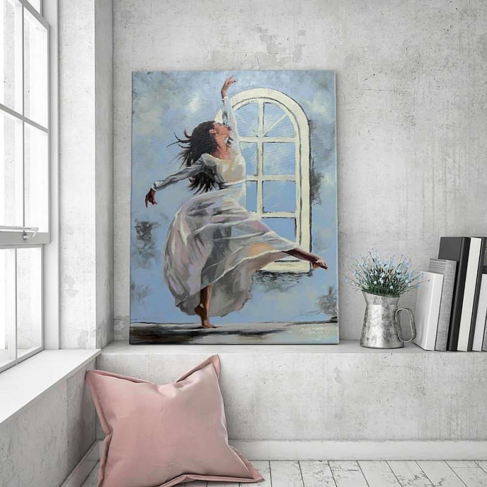 Tableau danseur 3 - 30 x 40 cm - 4