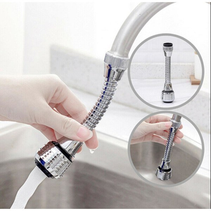Vesaneae Rallonge de Robinet de 20 cm, Flexible Tube de Robinet de Cuisine, Pivotant à 360