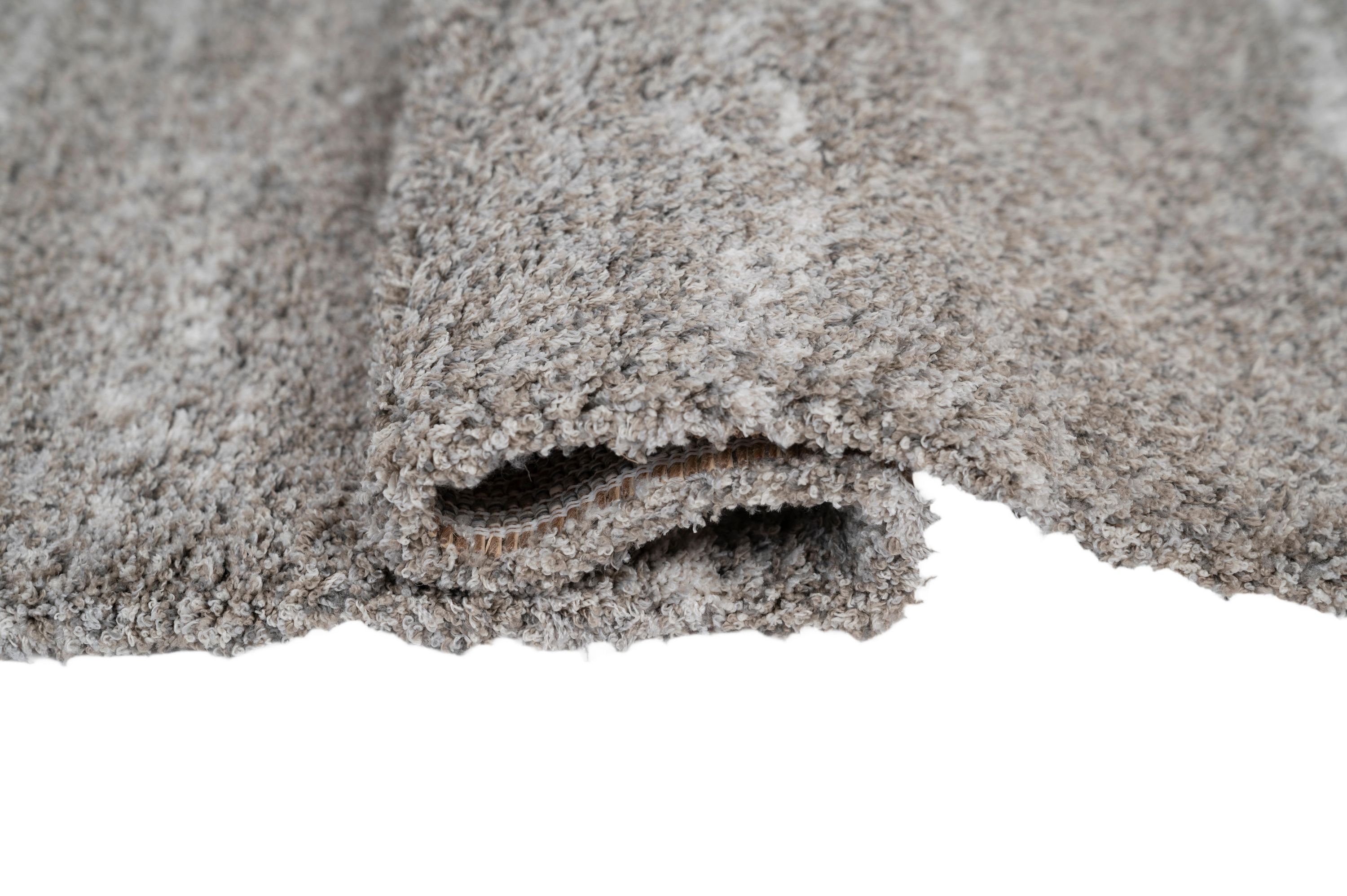 Tapete de poliéster Dune cinzento 60x110cm - 8