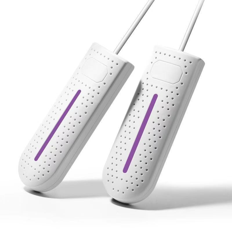 Asciugascarpe Elettrico Pieghevole - Timer 120 Min, Sterilizzazione UV, Antibatterico, Elimina Odori