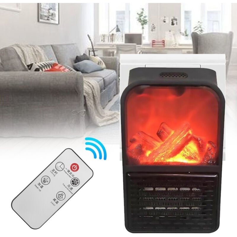 Elektryczny grzejnik konwektorowy pilot zdalnego sterowania automatyczne wyłączanie szybkie nagrzewanie ochrona przed przegrzaniem grzejnik biurkowy