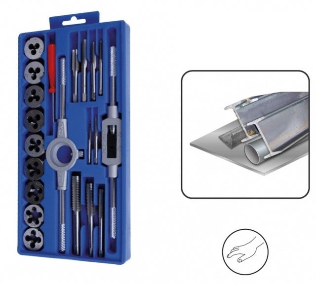 Coffret de tarauds standards FACOM - M3-M12 - 21 pcs - 227.J1 | Bricoman