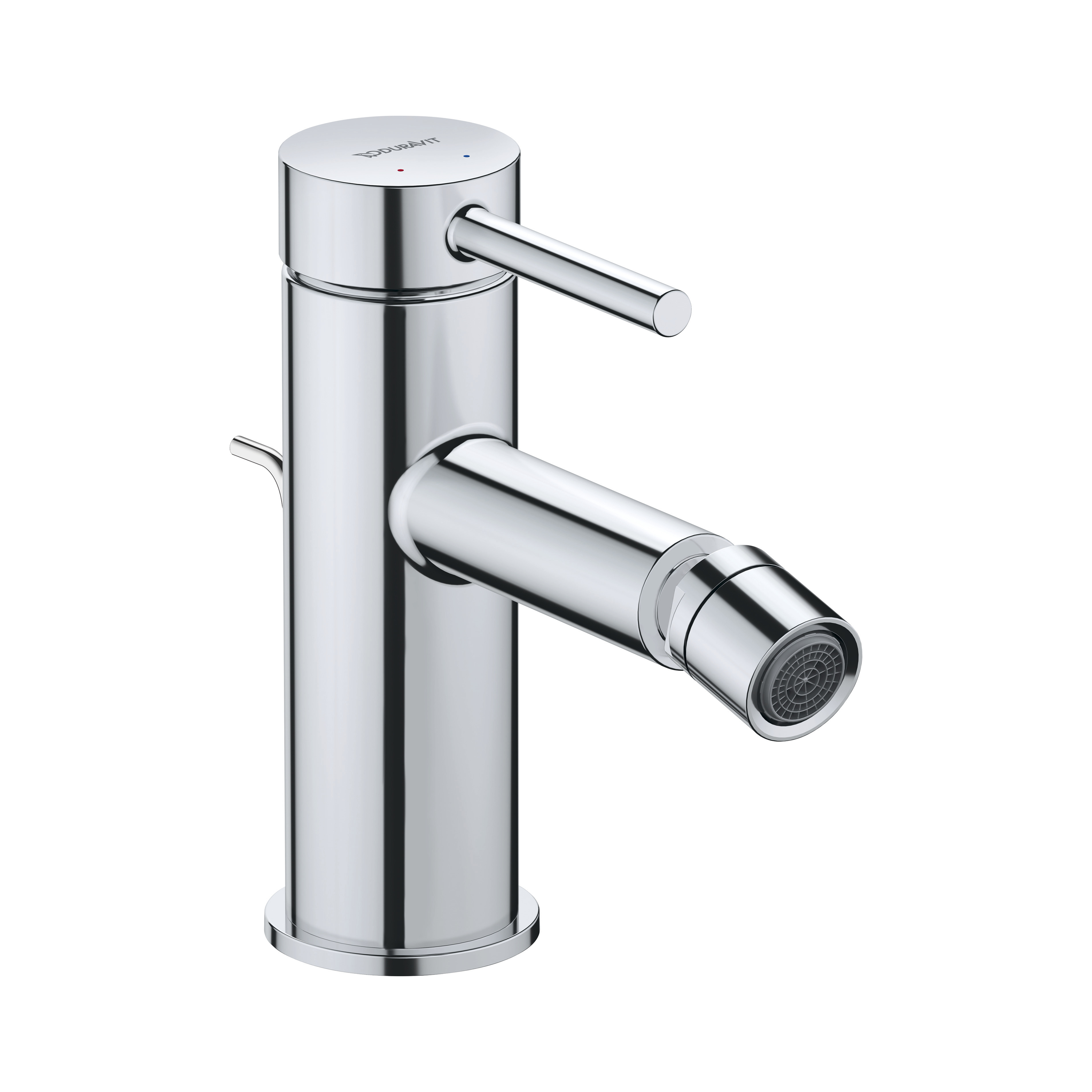 Duravit Circle jednouchwytowa bateria bidetowa mosiądz - chrom połysk