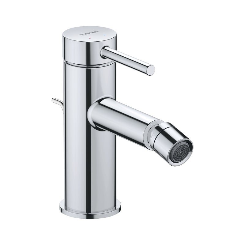 Duravit Circle jednouchwytowa bateria bidetowa mosiądz - chrom połysk