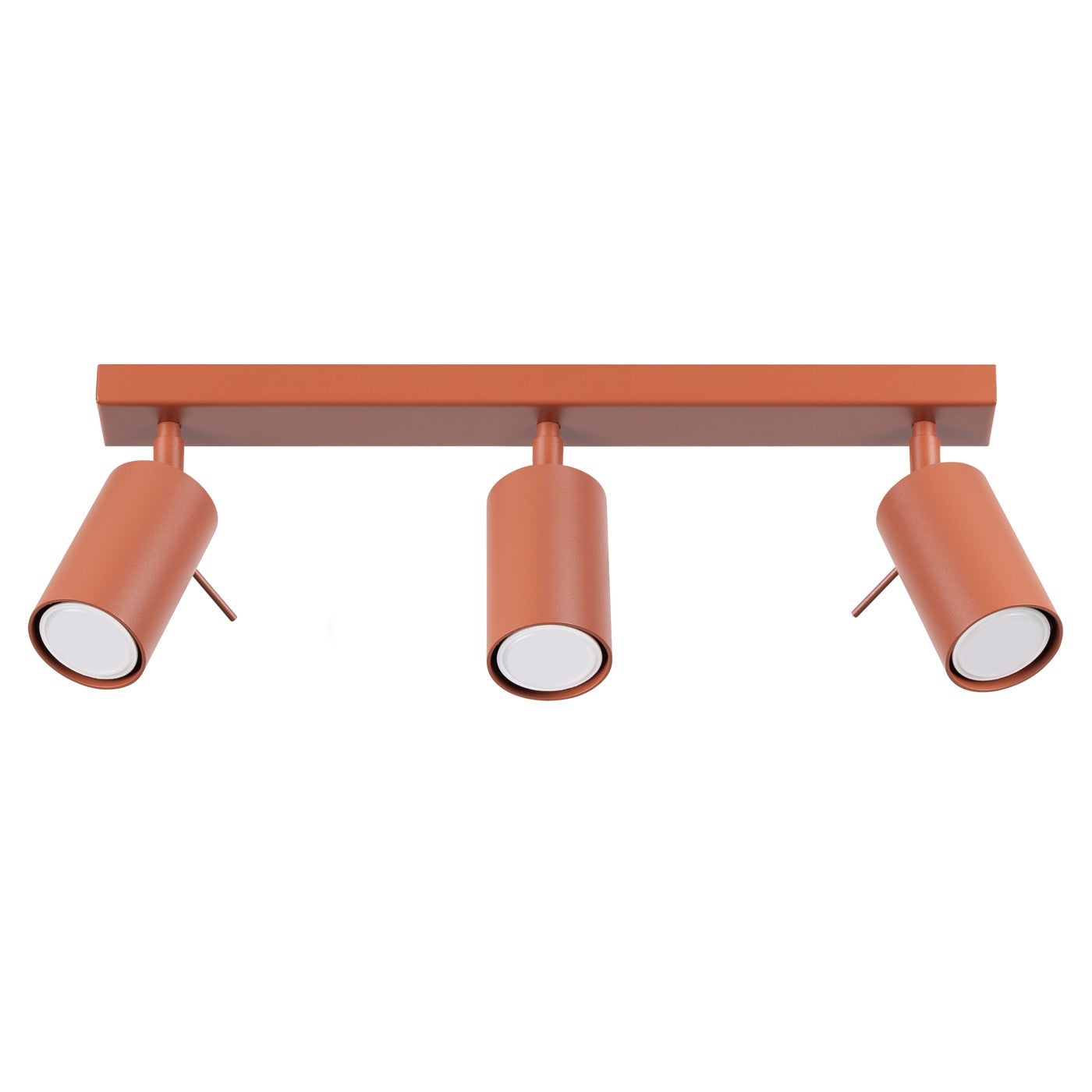 Reflektor sufitowy spot natynkowy Ring listwa ochra czerwona 3xGU10x10W wym: 17 x 45 x 6 cm metal Sollux Lighting