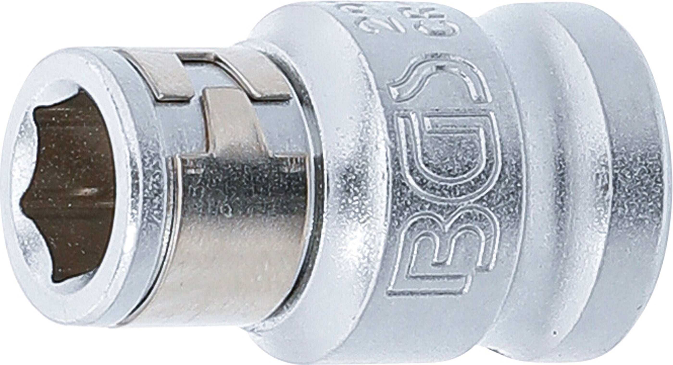 Adapter do bitów BGS z kulką ustalającą, kwadrat wewnętrzny 10 mm (3/8") sześciokąt wewnętrzny 8 mm (5/16") - 292