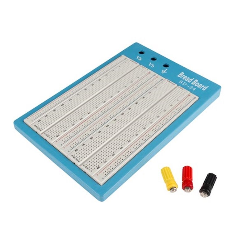 Platine D'expérimentation 840 Trous - 175x67mm - Sans Soudure - Pour Prototypage électronique - FONGKNOX GL-12