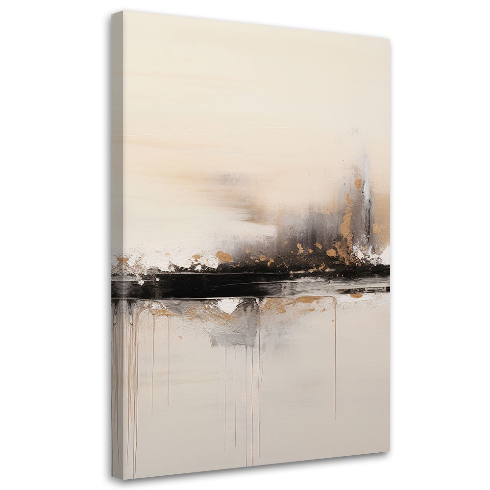 Obraz na płótnie, Beżowa Abstrakcja 70x100