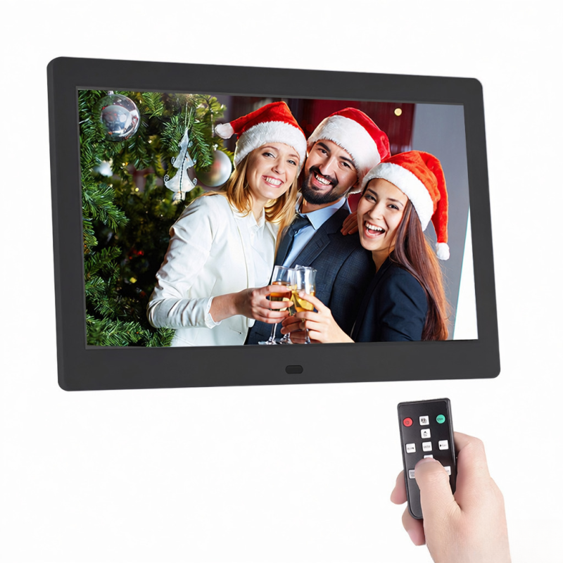 10 Inch Ips Digital Photo Frame, 2.4G Ultra-sensitive Remote Control ...