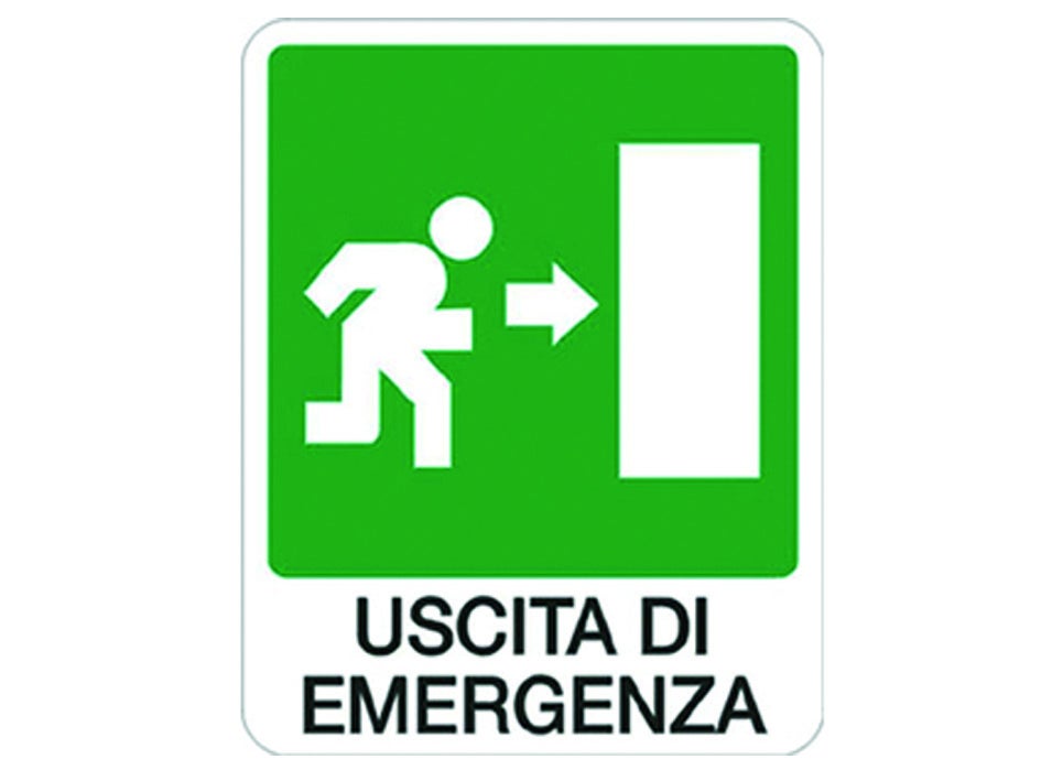 Indigos Ug – Adesivo – sicurezza – attenzione emergenza segnaletica di sicurezza – A5 AED Automated External Defibrillator 150 mm x 200 mm – Adesivo per ufficio, azienda, scuola, hotel