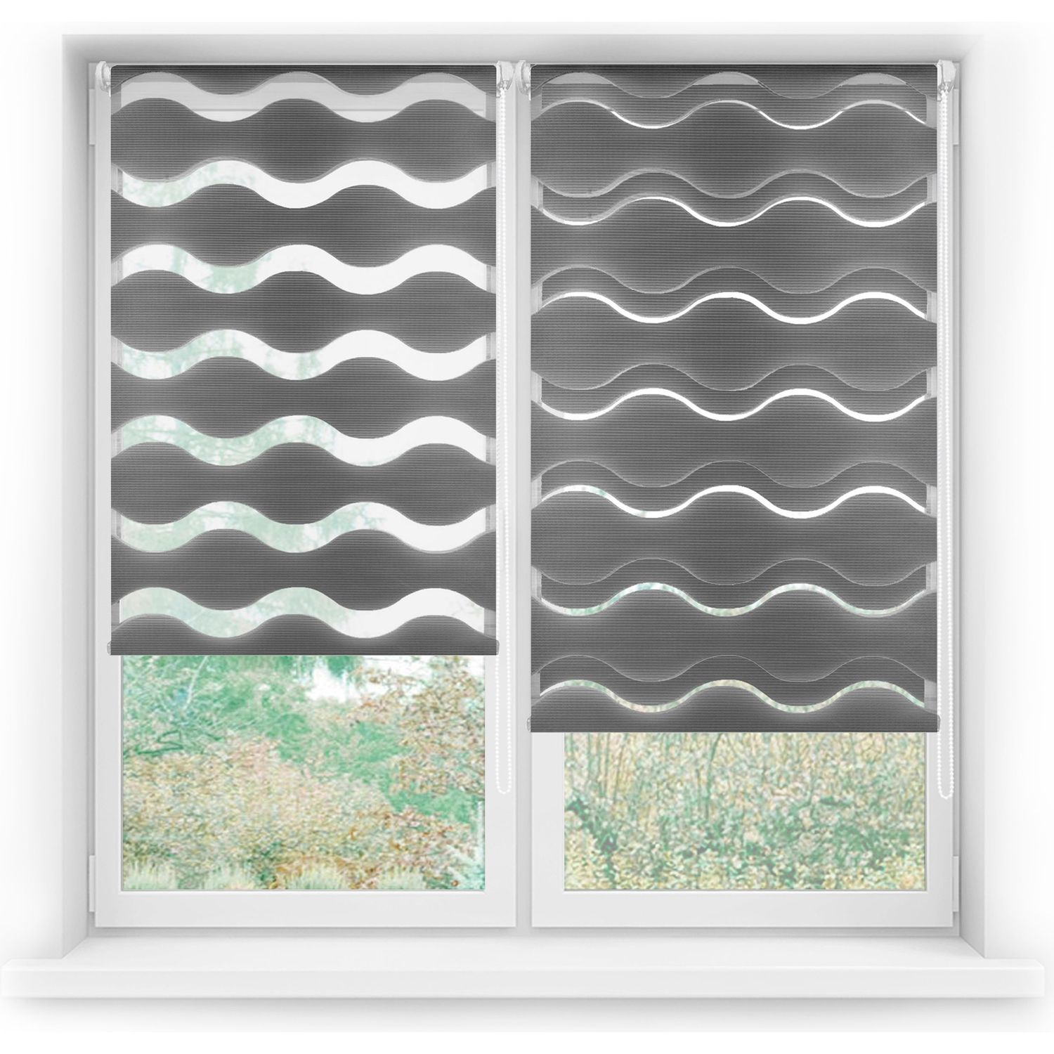 ECOMMERC3 | Tenda a Rullo Notte e Giorno Montaggio SENZA ATTREZZI Misura 52x150 Misura telo 49x145 - Tenda a Rullo Notte e Giorno Easyfix - 3