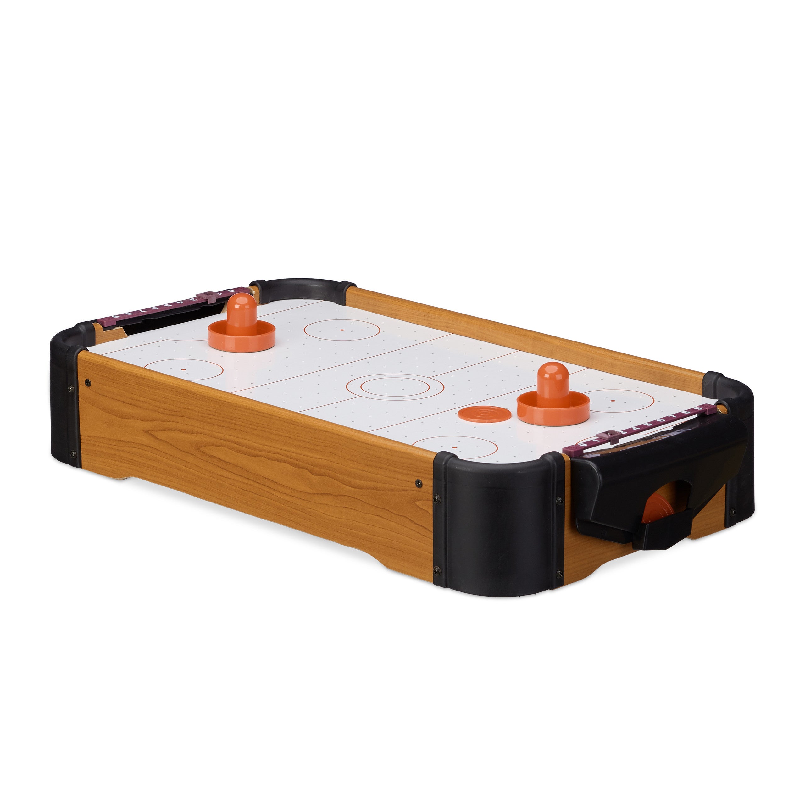 Shop SoftAir Mini Tavolo Hockey Ad Aria Portatile 56x31x10 Cm Con Ventilatore, Lanciatori E Segnapunti